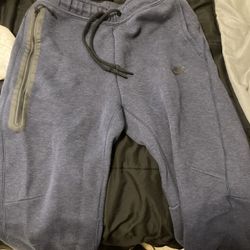 Blue Nike Tech Pants