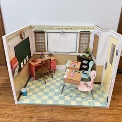 Our Generation Awesome Academy School Room Set with Sound and Lights. Read Description