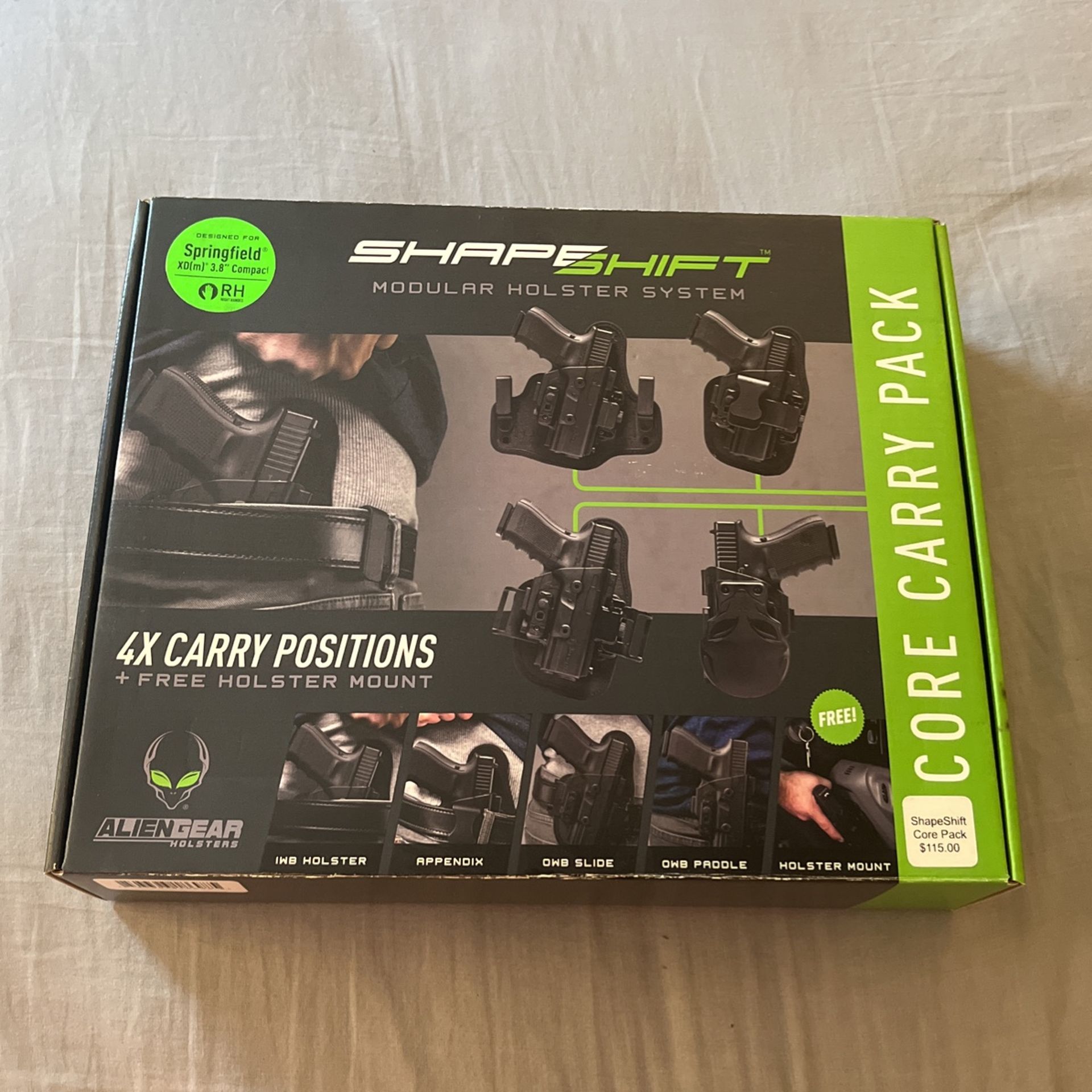 Alien Gear Holsters Used One Time!