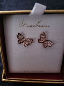 Butterfly earrings