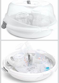 Munchkin® Steam™ Microwave Bottle Sterilizer, White