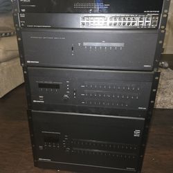 Crestron Controllers Amplifiers Video Matrix  Network Complete System