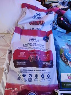 Natural Balance Limited Ingredient Dog Food and cat food
