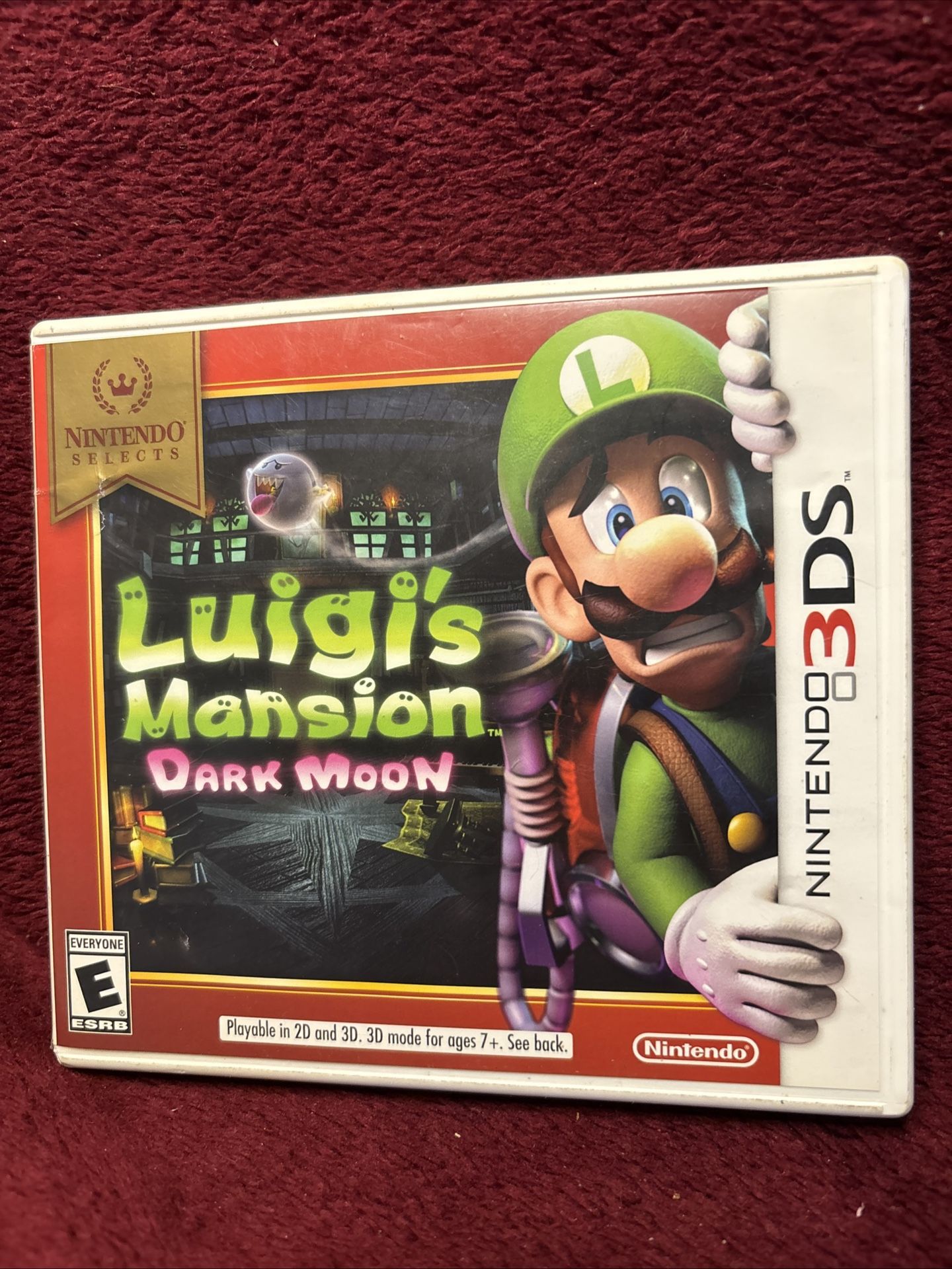 Luigi’s Mansion Dark Moon Nintendo 3DS