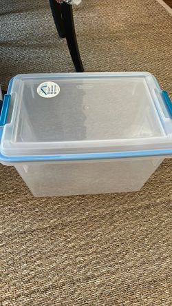 Sterilite Gasket Box 20 Qt/19 L