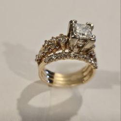 14k Gold .70point Dimond Ring