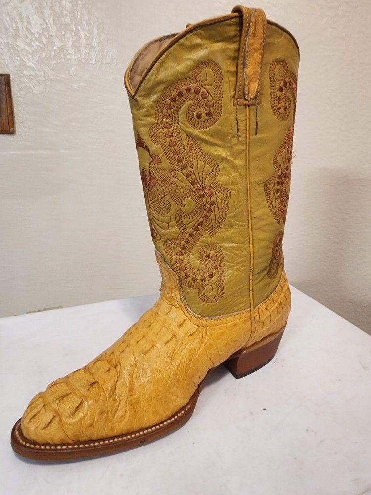Nocona Mens Boots Crocodile New 12