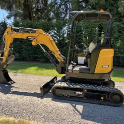 2020 Sany SY26U Excavator - 6K Weight - 434 Original Hours