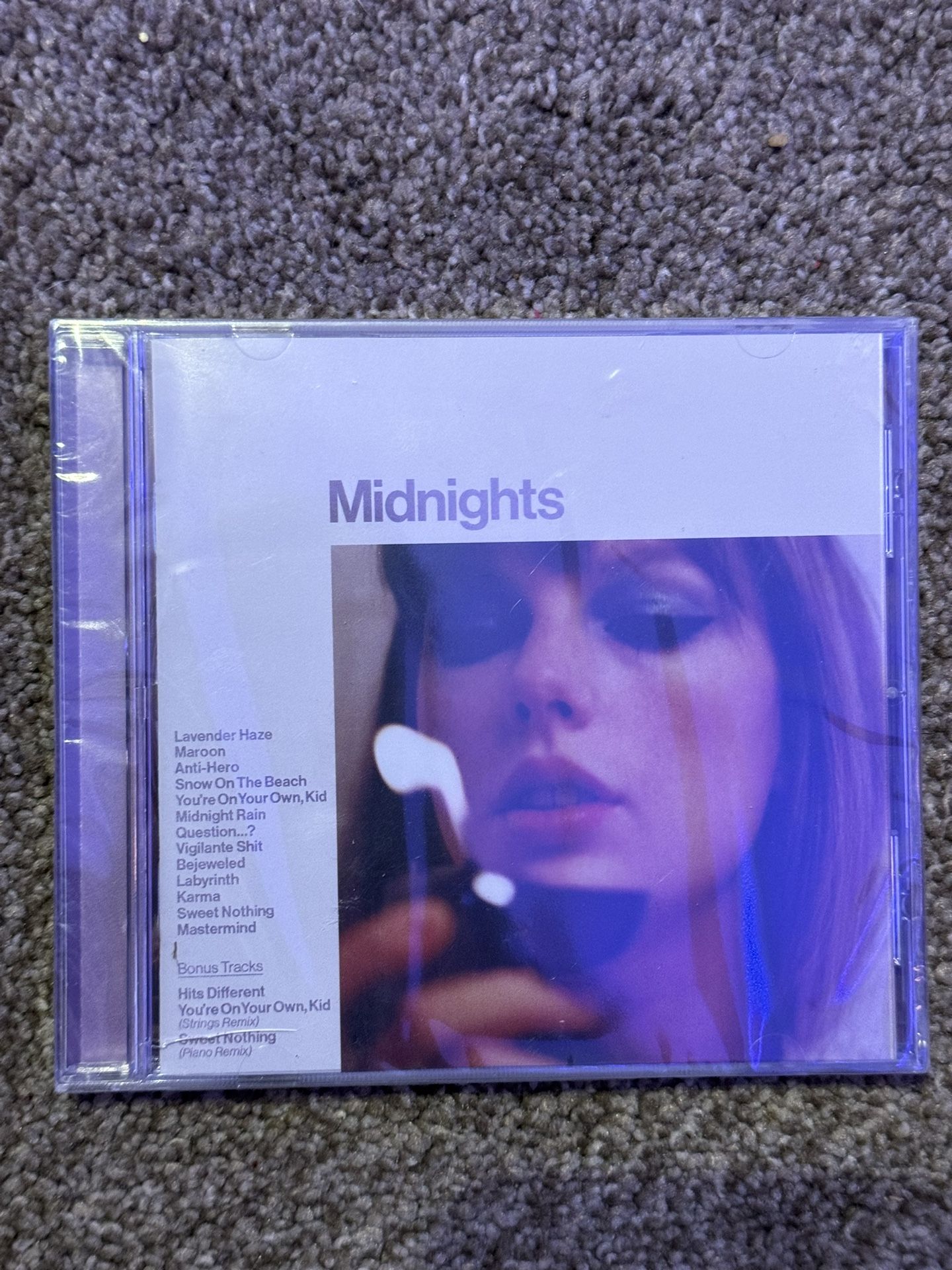 Taylor Swift ~Midnights CD (Lavender) 