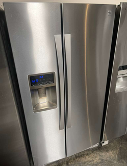 Great deal — Kenmore stainless side‑by‑side w/ ice & water
