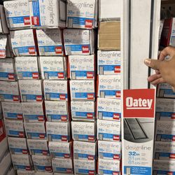 Designline 32 in. Stainless Steel Linear Shower Drain with Tile-In Pattern Drain Cover