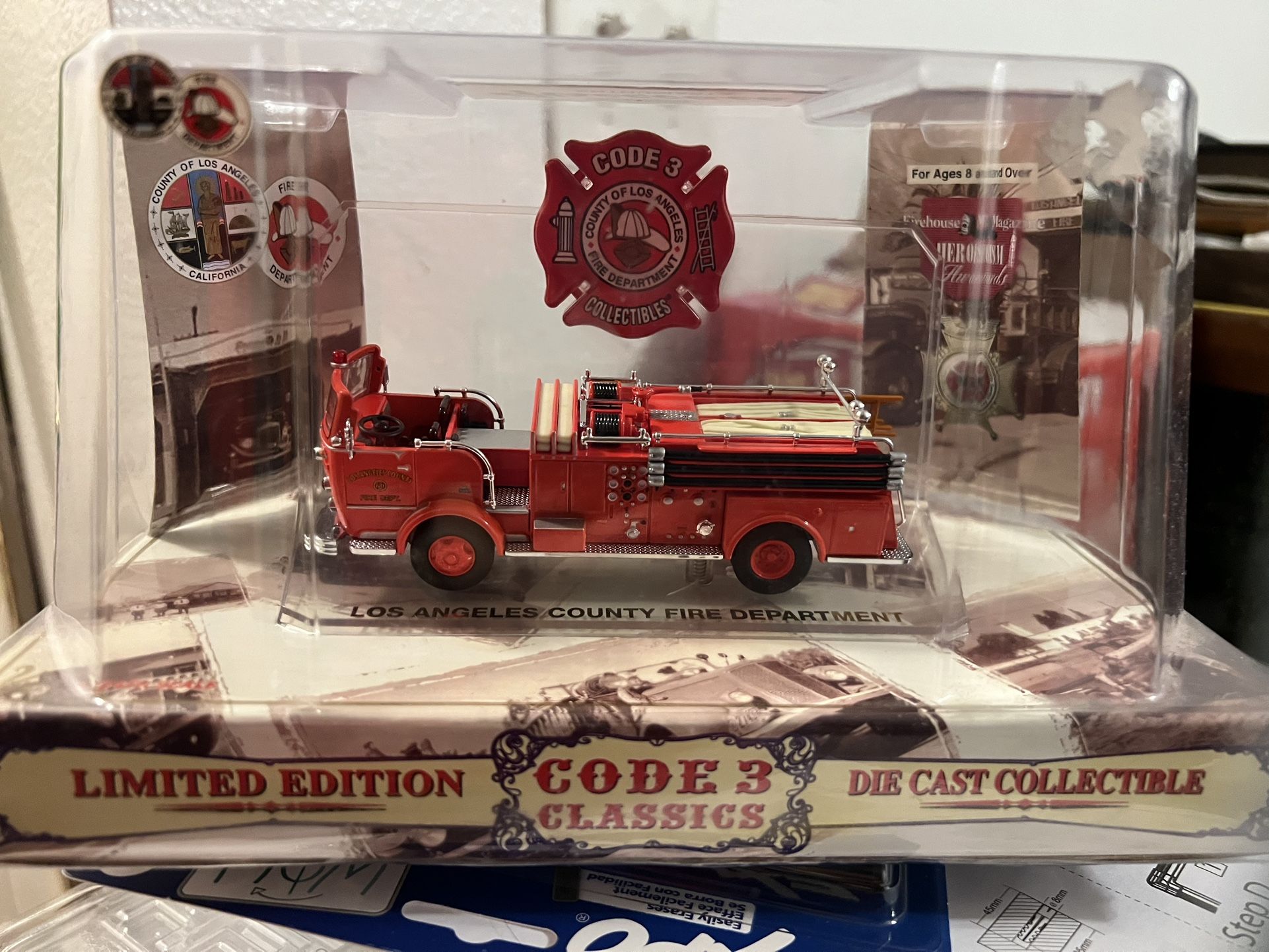 Collector Edition Fire Engine code 3