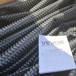 VEVOR Solar Pool Cover, 32 x 16 ft Pool Bubble Cover, 16 Mil Pools Solar Blanket with Dual Heat-Locking Air Layer for Pools, Daytime Heat Absorption, 