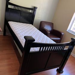 Dress and bed frame