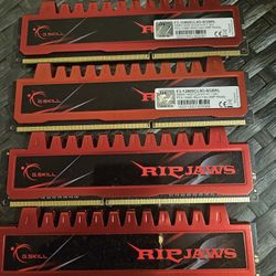 Ripjaws Gskill DDR3 8gb Sticks