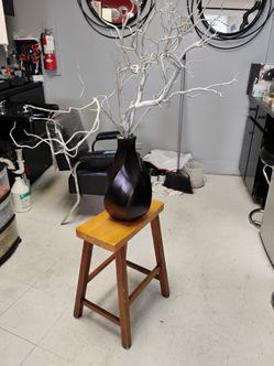 Black vase