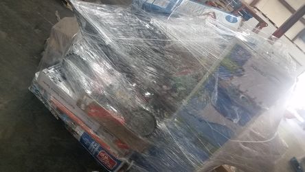 Pallet with pool self-propelled lawn mower and more retail value of 2500