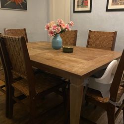 Dining table craftsman Table very heavy well made