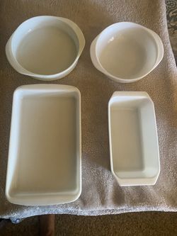 5 pieces Pyrex Opal  price is for all 5
