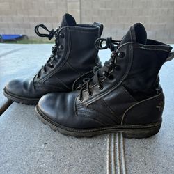 Harley Davidson Boots Mens Size 8 Or Women Size 9.5