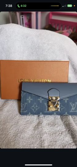 LV Denim Monogram wallet
