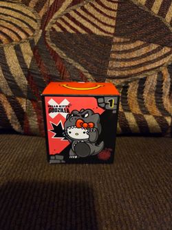 Hello Kitty X Godzilla McDonald's Toy
