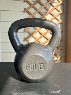 60lb Kettlebell (brand new!)