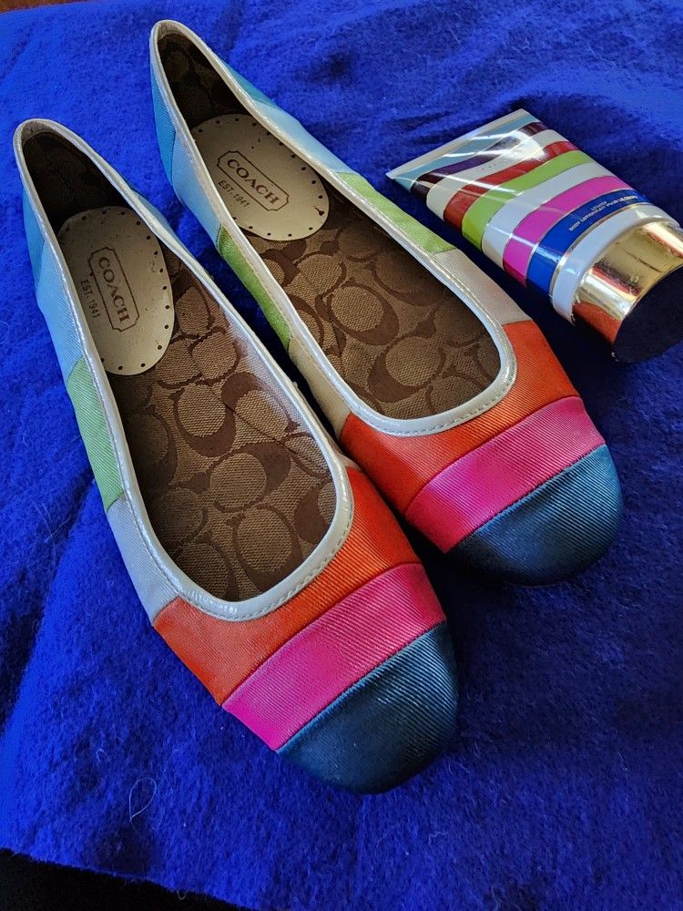 Coach 'Laila' Ballet Flats & Leagacy Beauty Lotion