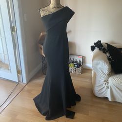 Black Flattering Gown 