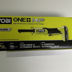 Ryobi Extended Ratchet with Battery