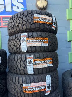 275/65r20 Arroyo RT nuevas con 50,000 milla de garantía las 4