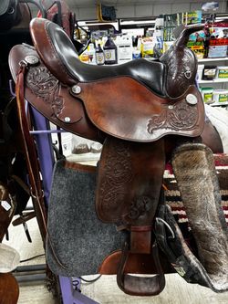 15 inch Circle Y Park & Trail saddle