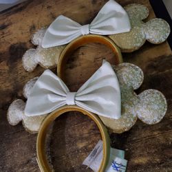 Disney Beignet Minnie Mouse Ears ( Scented)new