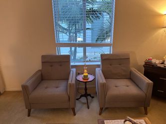 2 armchairs