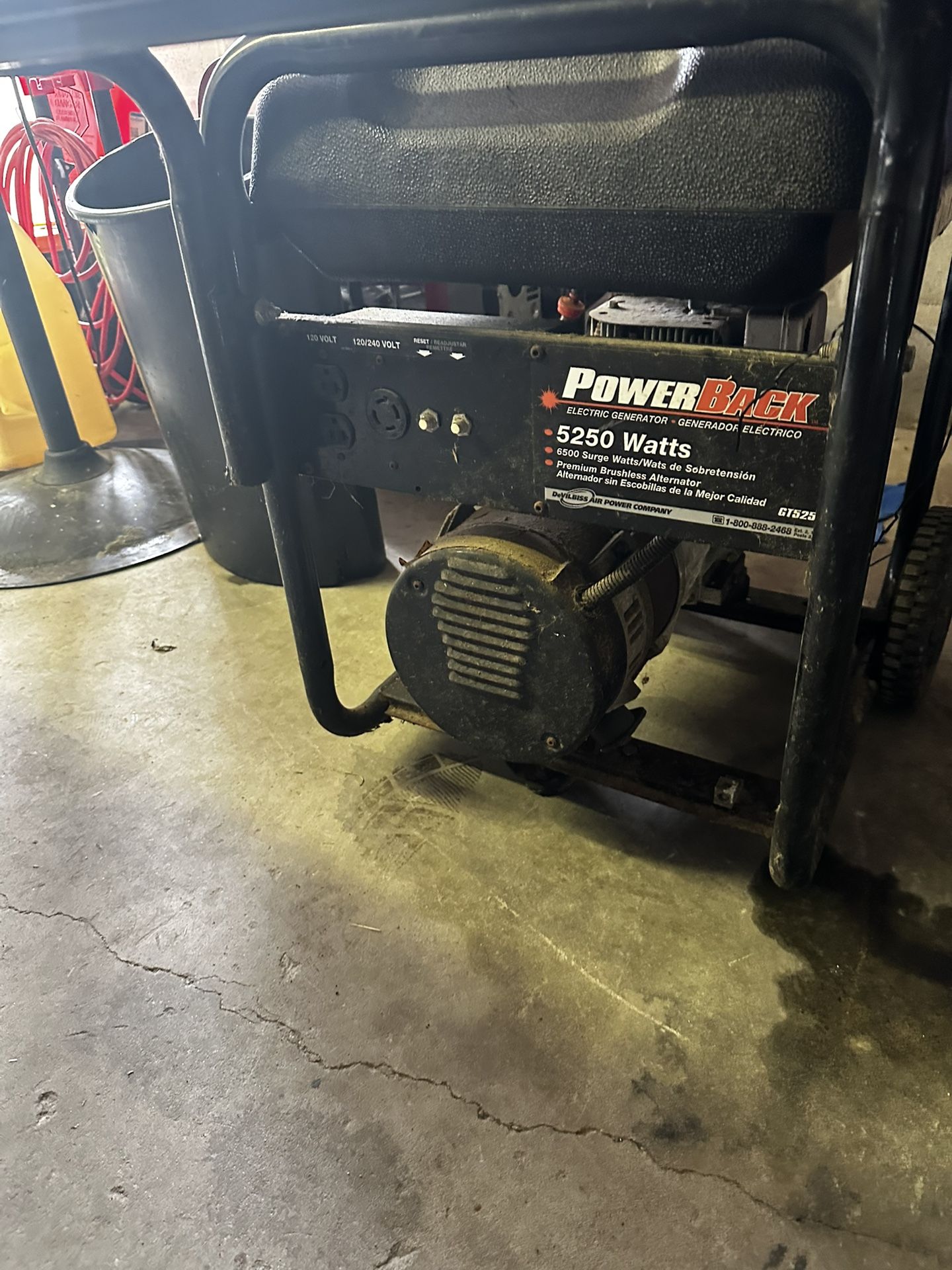 Powerback Generator