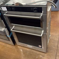 KitchenAid 30” microwave and wall oven combo