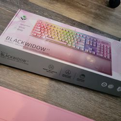 Razer Pink Blackwidow V3 keyboard