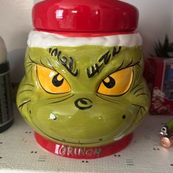 Grinch Cookie Jar