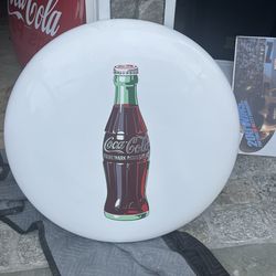 Vintage Porcelain Coke Button