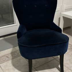Blue Accent Chair 