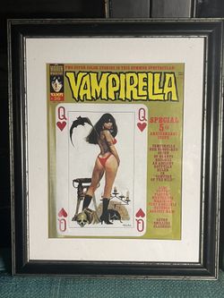 Vintage Vampirella Leaflet (framed)