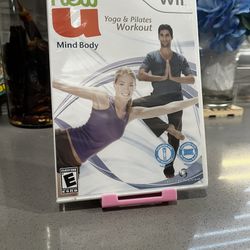 New U Mind Body Yoga & Pilates Workout For Nintendo Wii (2010(