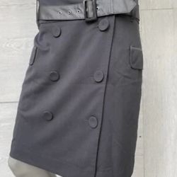 GERRY WEBER EDITION WOMEN’S 8 BLACK BELTED SKIRT