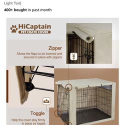 Large Dog Crate Cover 