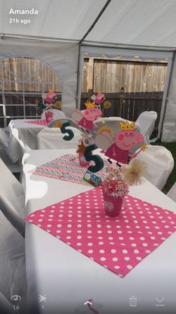 Table and chairs covers