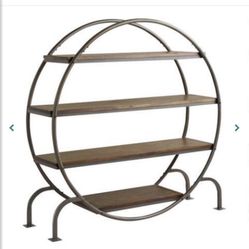 World market Round Bookshelf $200 obo