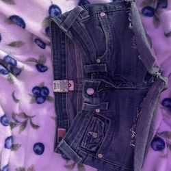 TRUE RELIGION SHORTS Y2K 