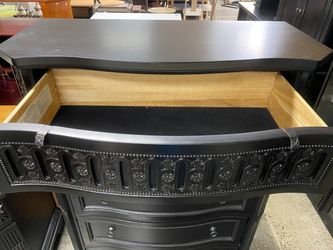 ASHLEY Britannia Rose 5-Drawer Highboy Black Dresser for Sale in Bellevue,  WA - OfferUp