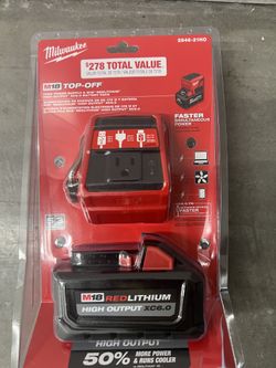 Milwaukee Top-Off W/6.0 Ho Battery 