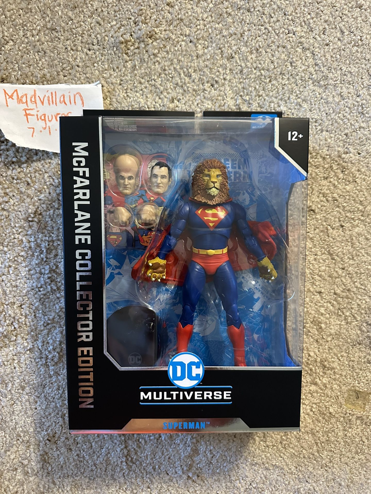 Superman Strange Lives Mcfarlane Collectors Addition
